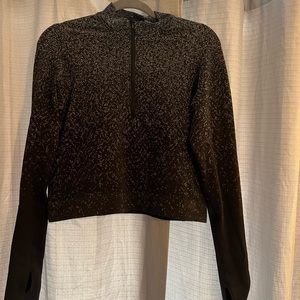 Lululemon Rest Less 1/4 Zip Crop